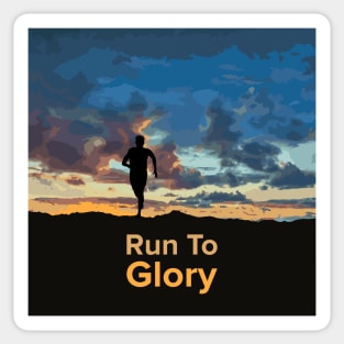 Run To Glory Boy Edition Sticker